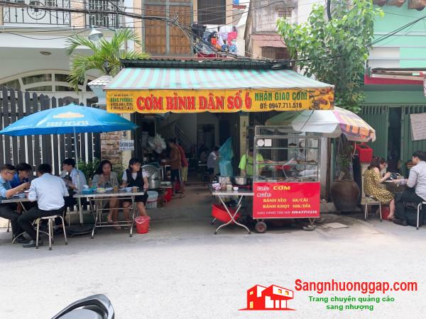 Cần sang gấp quán cơm tại số 6 Đặng Thai Mai, phường 7, quận Phú Nhuận. 