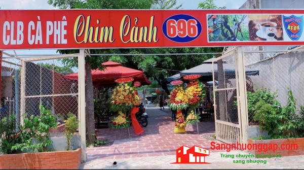 Cần sang quán cafe chim cảnh - quán ăn gia đình 696 mặt tiền đường số 8, phường Linh Xuân, quận Thủ Đức.