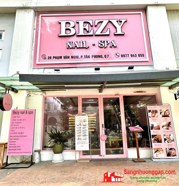 Sang Nhượng Tiệm Nail Spa Mặt Tiền Phú Mỹ Hưng Quận 7