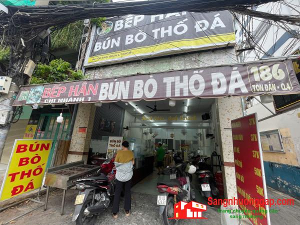 Cần Sang Nhượng Quán Bún Bò Thố Đá Ở Quận 4