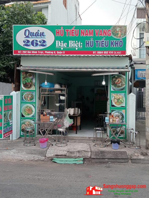 Cần Sang Nhượng Quán Hủ Tiếu Giá Rẻ Ở Quận 8