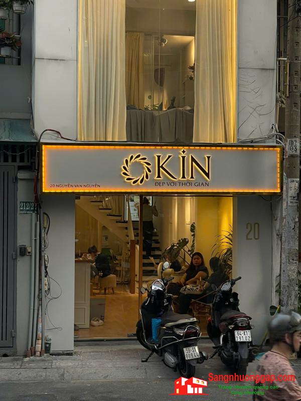 SANG NHƯỢNG MẶT BẰNG SPA 1 TRIỆT - 1 LẦU – MẶT TIỀN ĐƯỜNG 