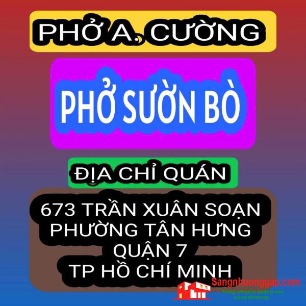 Sang quán phở - hủ tiếu