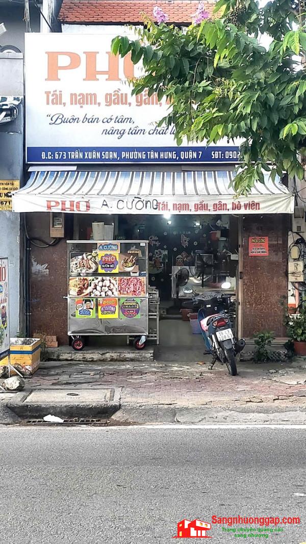 Cần Sang Nhượng Quán Phở Ở Trung Tâm Quận 7