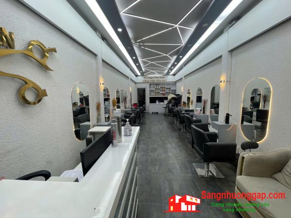 Sang tiệm tóc - nail