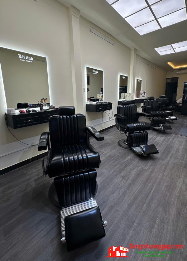 Sang tiệm tóc - nail