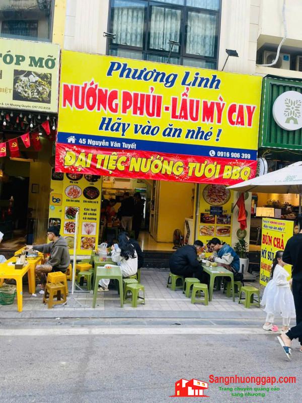 Cần Sang Nhượng Quán Nướng Phủi Lẩu Mỳ Cay Ở Quận Đống Đa Hà Nội
