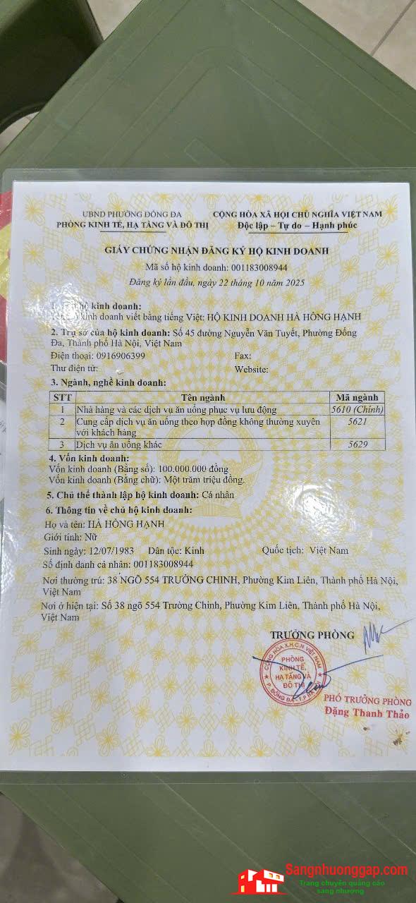 Sang quán ăn - nhậu