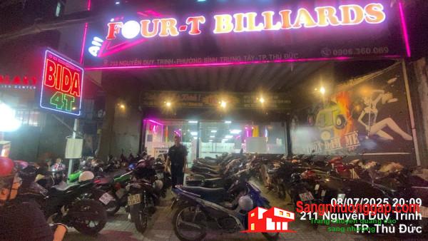 Sang Gấp Quán Bida Mặt Tiền Đường Lớn Trung Tâm Quận 2