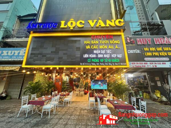 SANG NHƯỢNG NHÀ HÀNG LỘC VÀNG 10 – VỊ TRÍ VÀNG QUẬN 10