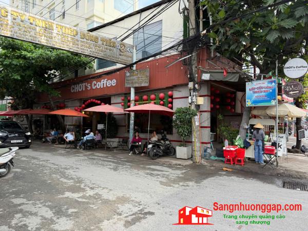 Cần Sang Quán Cafe Căn Góc Hai Mặt Tiền Đường Phan Huy Ích Quận Tân Bình