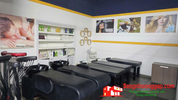 Sang tiệm tóc - nail