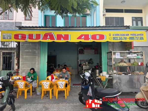 CƠ HỘI HIẾM – SANG NHƯỢNG QUÁN ĂN ĐANG RA TIỀN MỖI NGÀY – GÒ VẤP