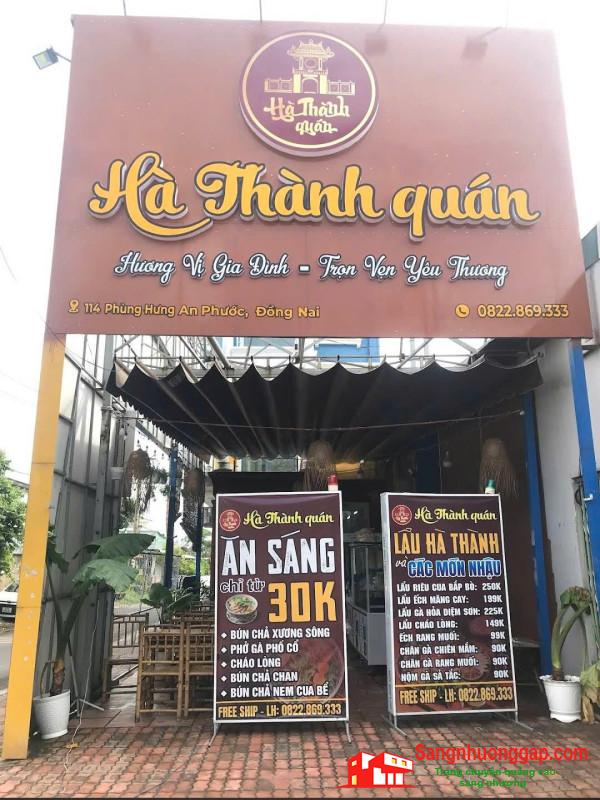SANG NHƯỢNG GẤP QUÁN ĂN 2 MẶT TIỀN – FULL SETUP BÚN PHỞ + LẨU NHẬU