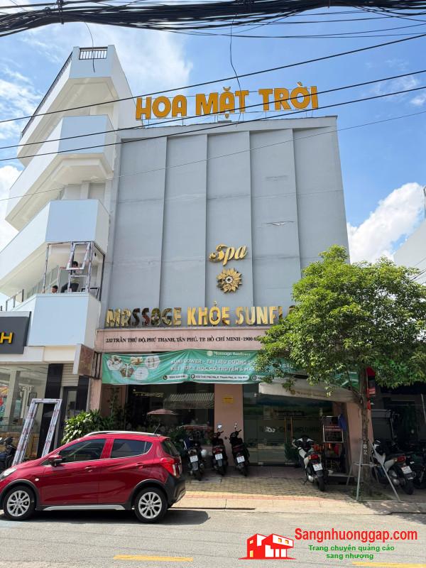 SANG NHƯỢNG SPA QUY MÔ LỚN – CƠ SỞ HOẠT ĐỘNG ỔN ĐỊNH – VỊ TRÍ ĐẸP TẠI QUẬN TÂN PHÚ