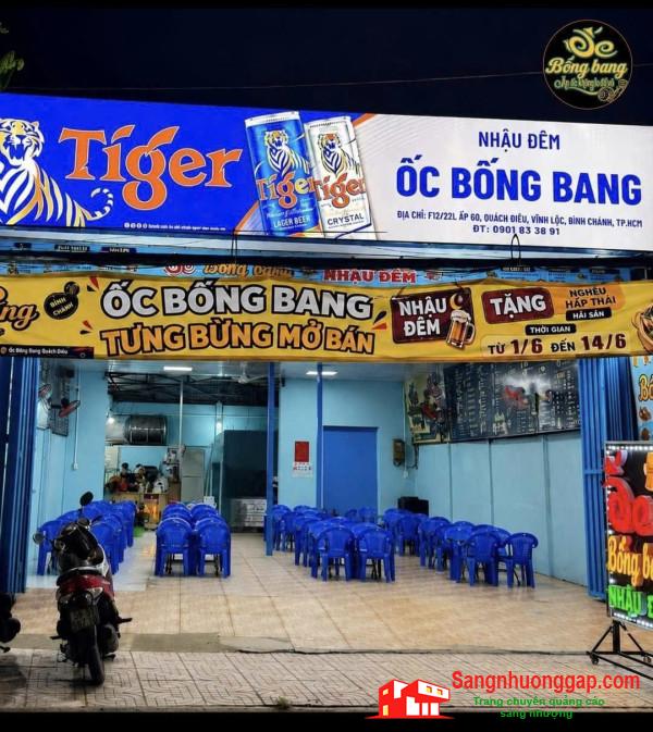 CẦN SANG NHƯỢNG GẤP QUÁN MẶT TIỀN – GIÁ CHỈ 250 TRIỆU