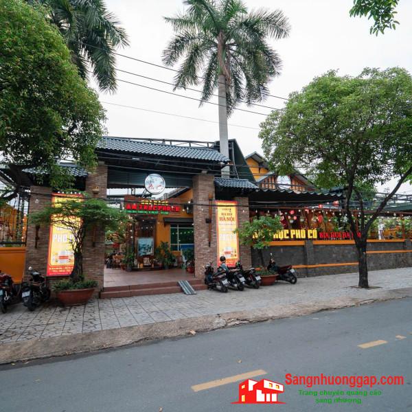 CẦN SANG NHƯỢNG NHÀ HÀNG HẦM RƯỢU CAO CẤP – VỊ TRÍ ĐẸP – VÀO KINH DOANH NGAY