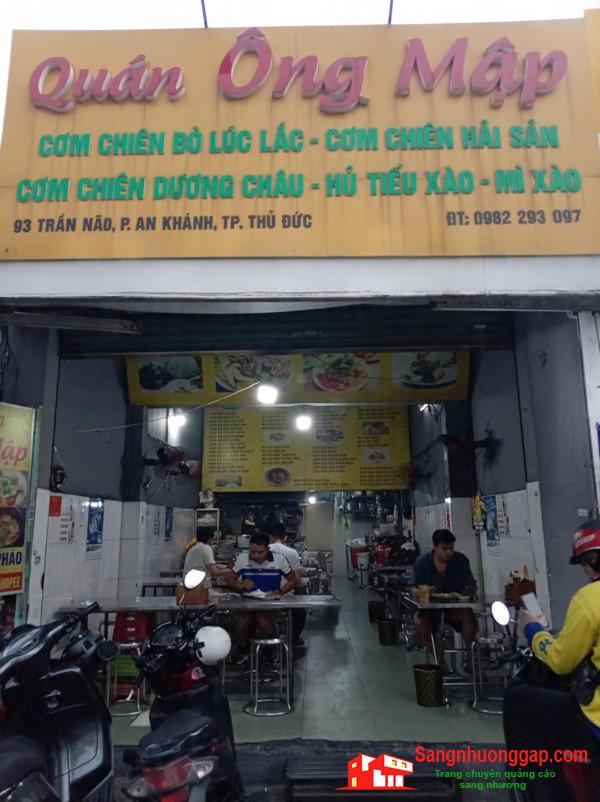 CẦN SANG NHƯỢNG QUÁN CƠM – VỊ TRÍ ĐẸP, KINH DOANH ỔN ĐỊNH GẦN 20 NĂM 